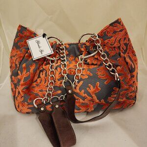 Glenda Gies tapestry hand bag, New with tags